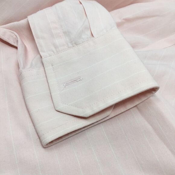 DKNY Cotton Slim Fit Striped Button Down (H9) - Picture 6 of 6